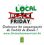 "Local Friday" - Soutenons les commerçants de l'entité du Roeulx